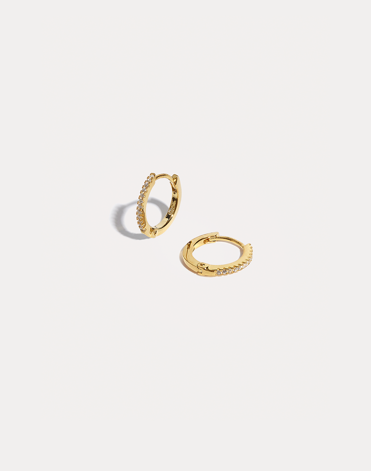 Calypso Gold Hoop Earrings